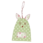 Rabbit spot pale green egg warmer fra GreenGate - Tinashjem